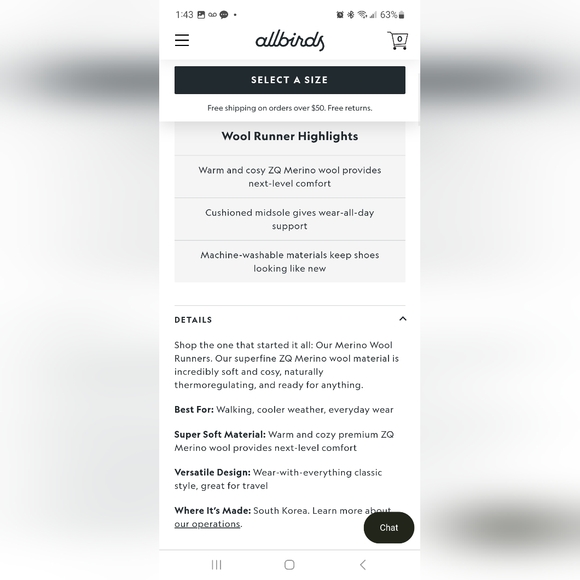 Allbirds Wool Runners Size 9 - Picture 10 of 10